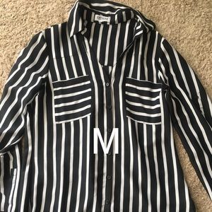 Medium striped Express blouse